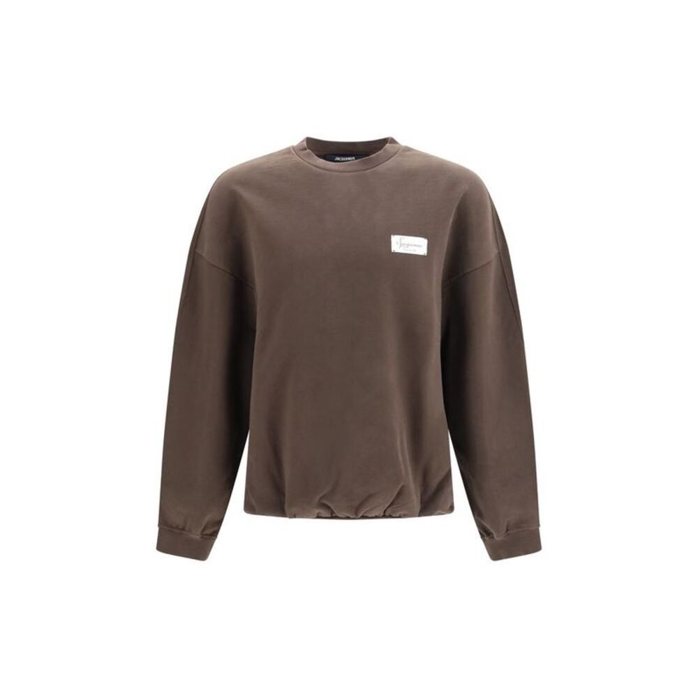 Jacquemus Brown Cotton Men's Sweatshirt